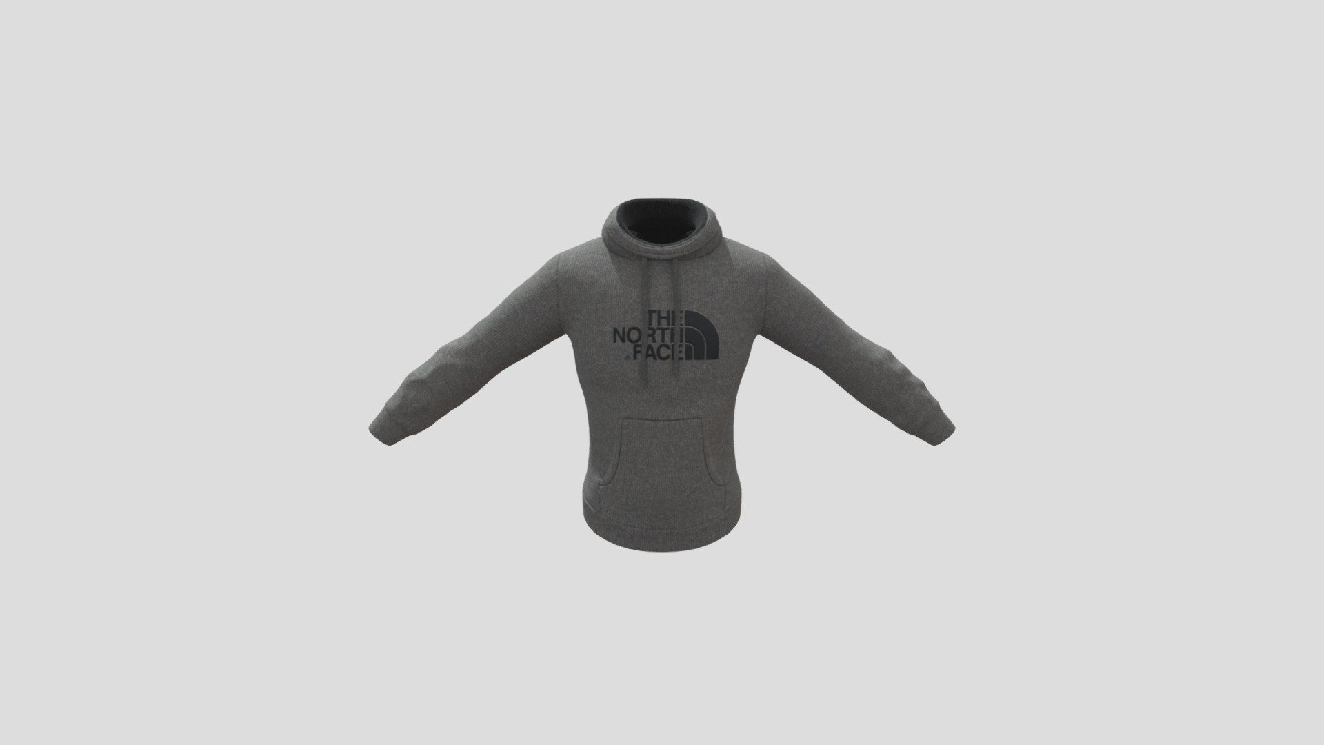 The North Face Hoodie 3d model