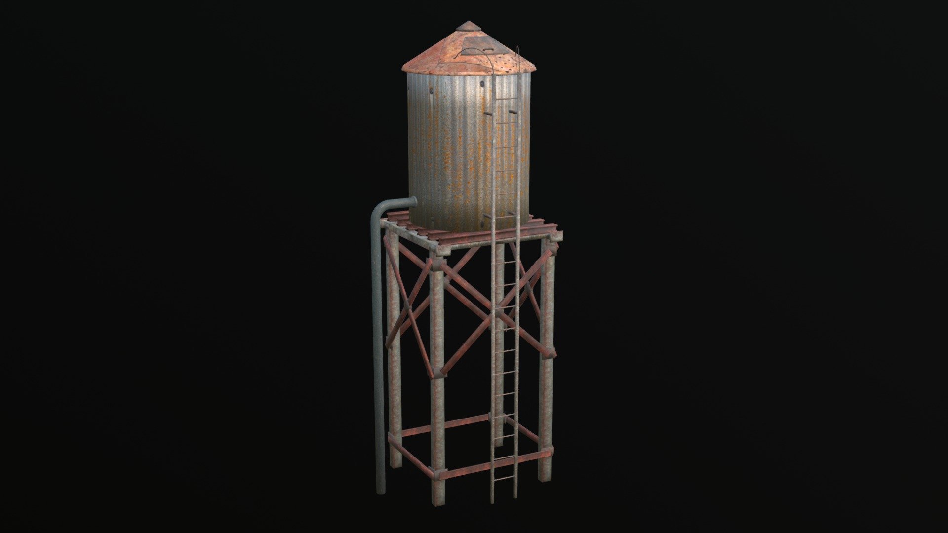 Water Tank 3d model