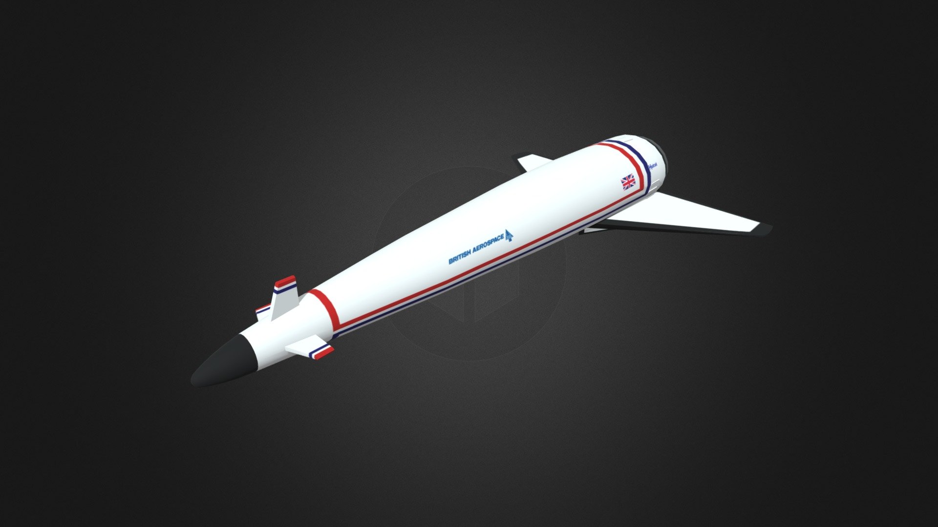 HOTOL spacecraft 3d model