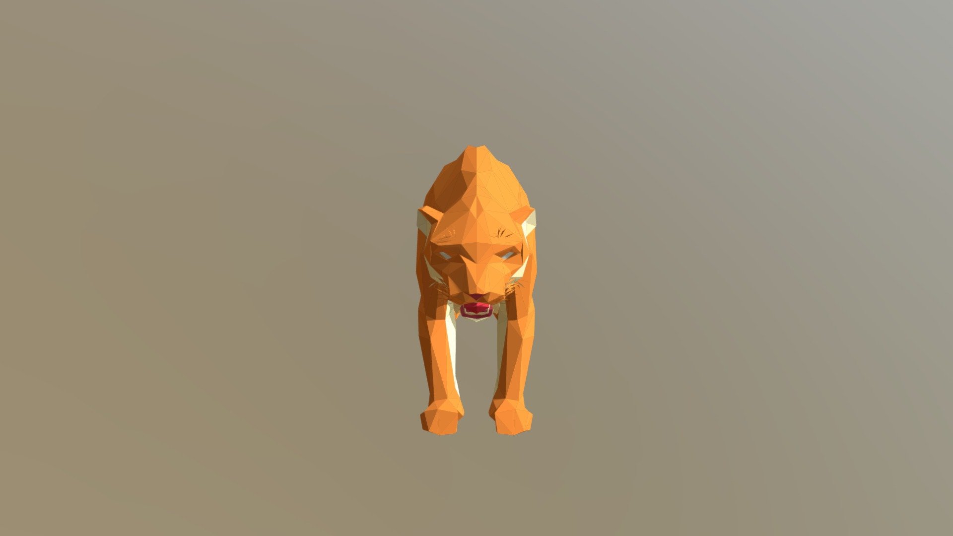 Smilodon 3d model