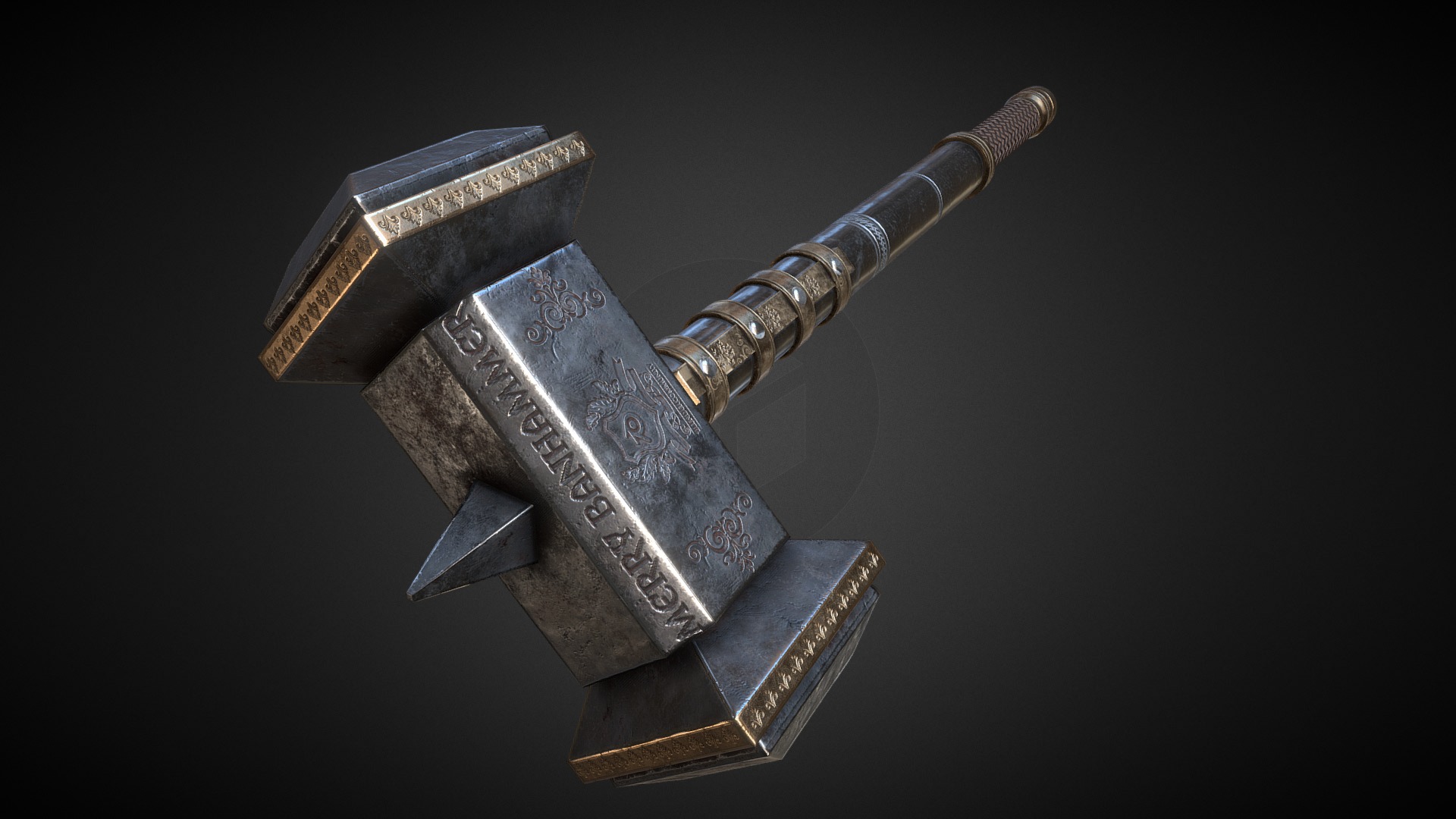 The Ultimate Banhammer 3d model