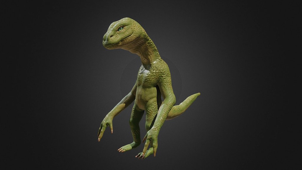 Lizardin 3d model