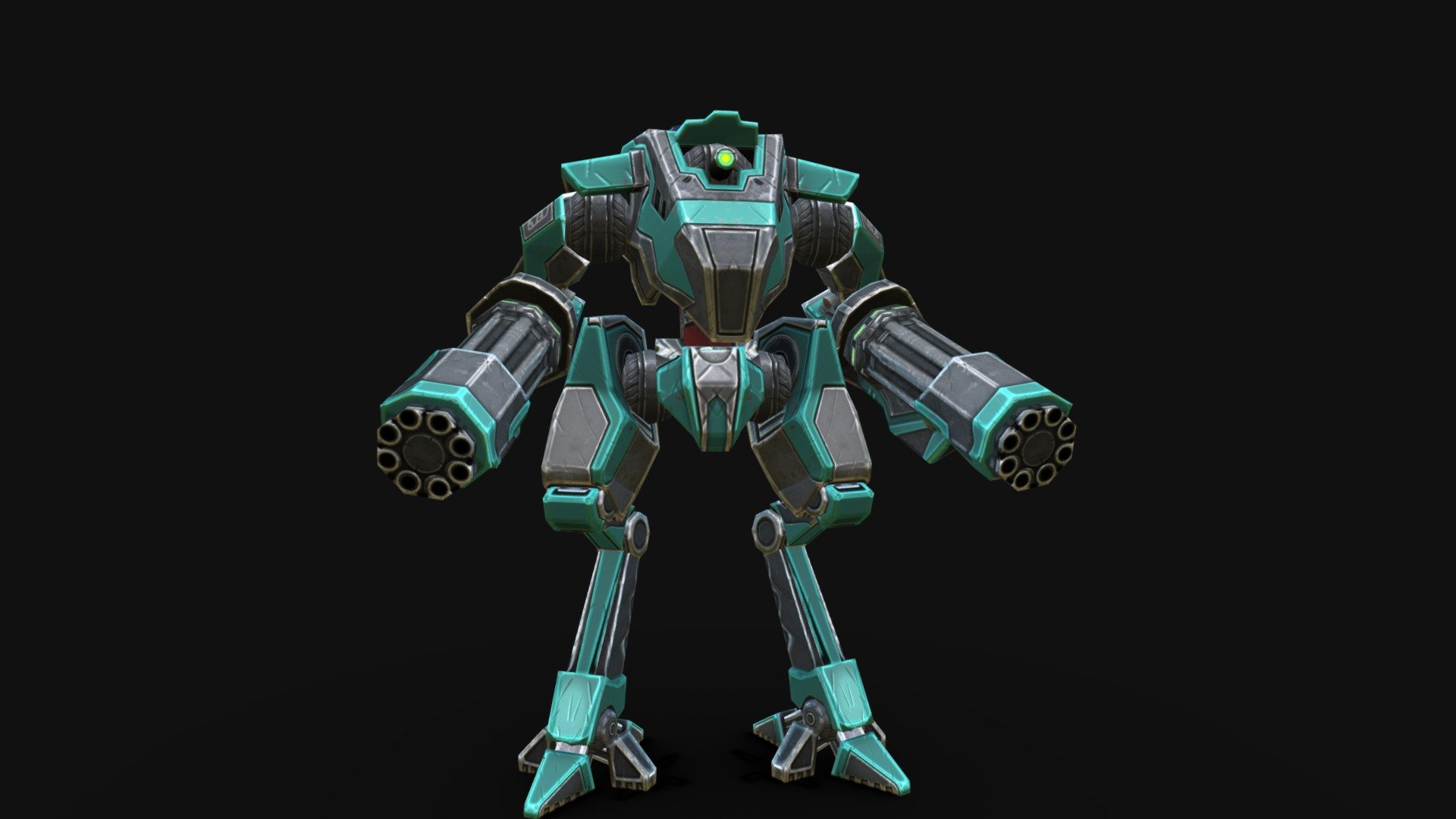 Skynet_Shooter_04 3d model