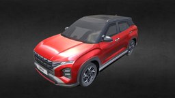 Lowpoly Hyundai Creta