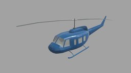 Low Poly Plane 03