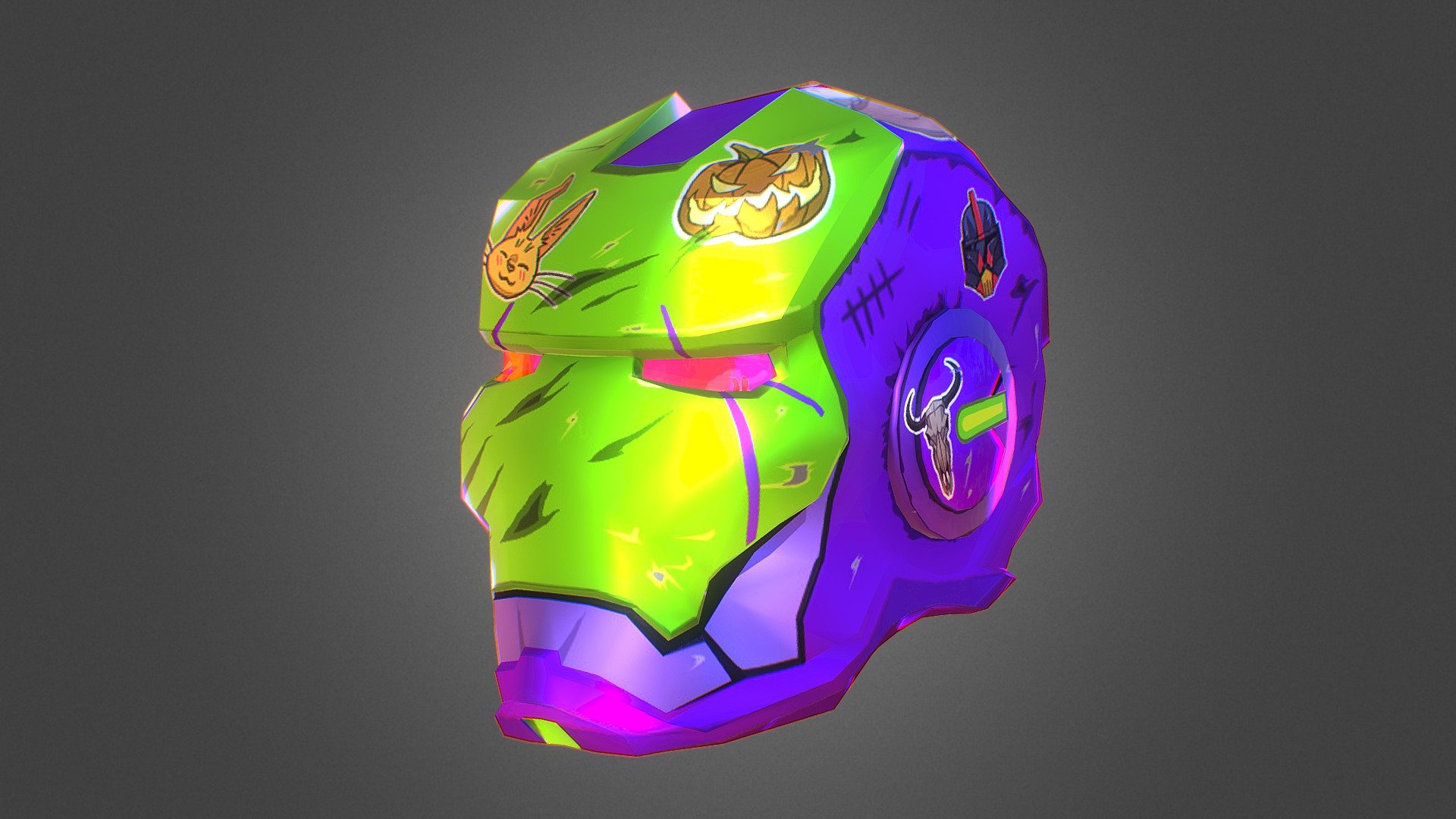 Ironman Helmet 3d model