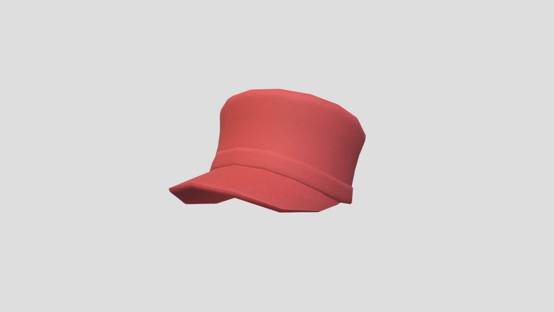 Red Cap 3d model