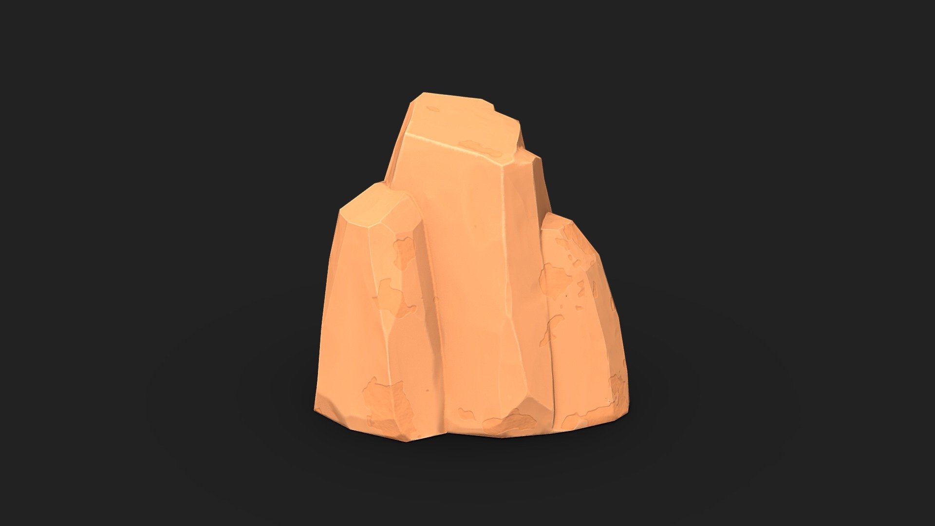 Rock | Sandstone | Desert 3d model