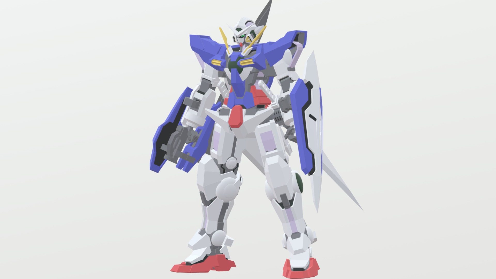 GN-001 GUNDAM EXIA 3d model