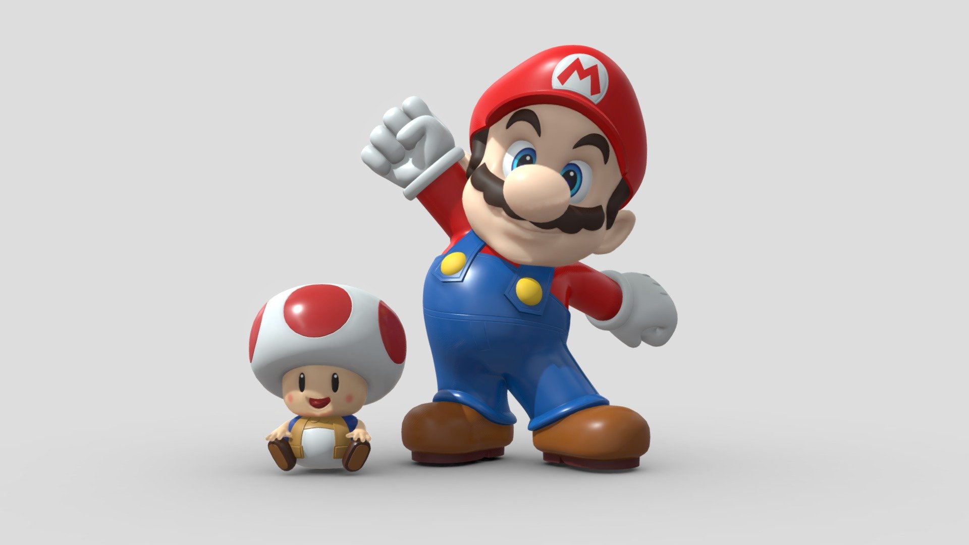 Super Mario 3d model