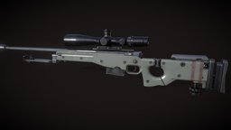 Accuracy International AWM Sniper Rifle