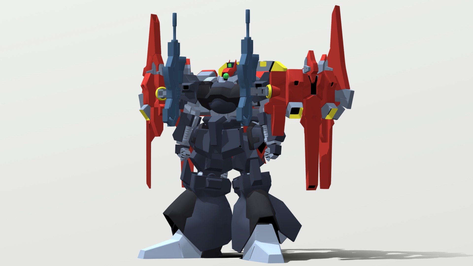 RMS-099S+ D Defenser (Super Dias) 3d model