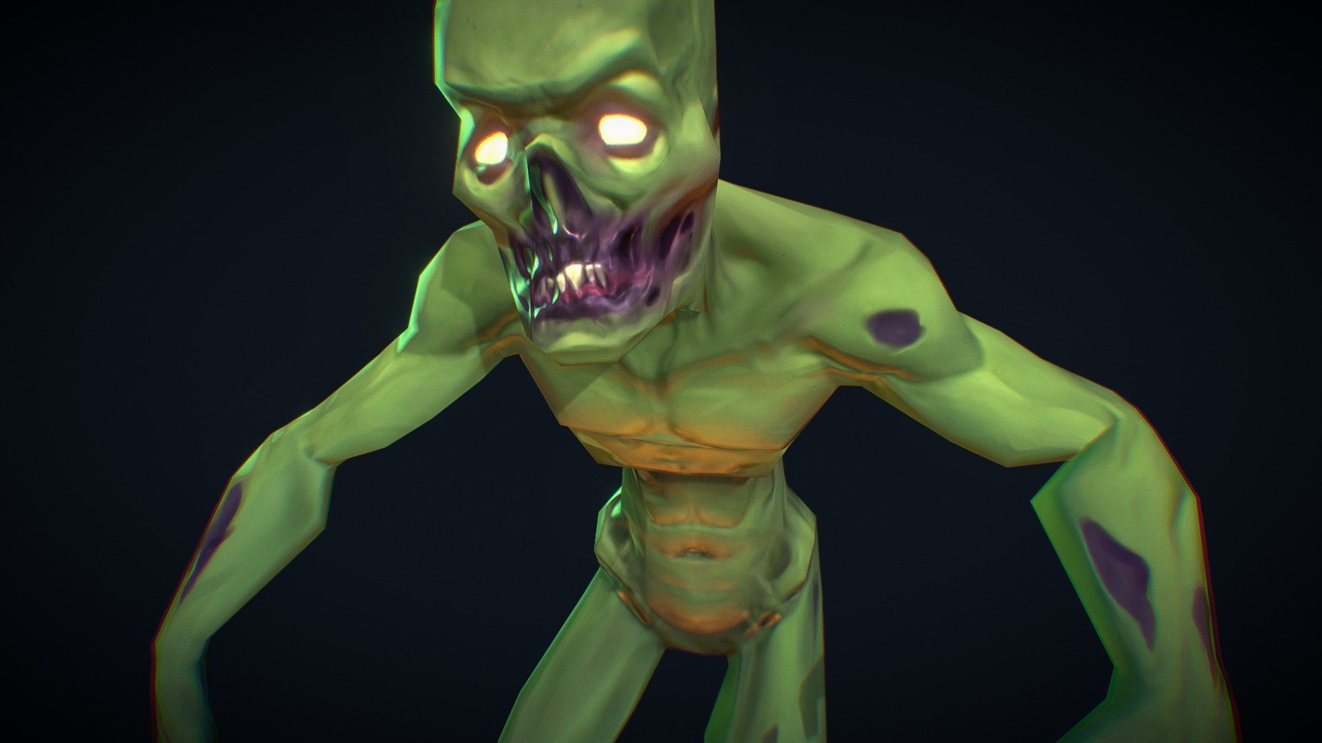 Zombi 3d model