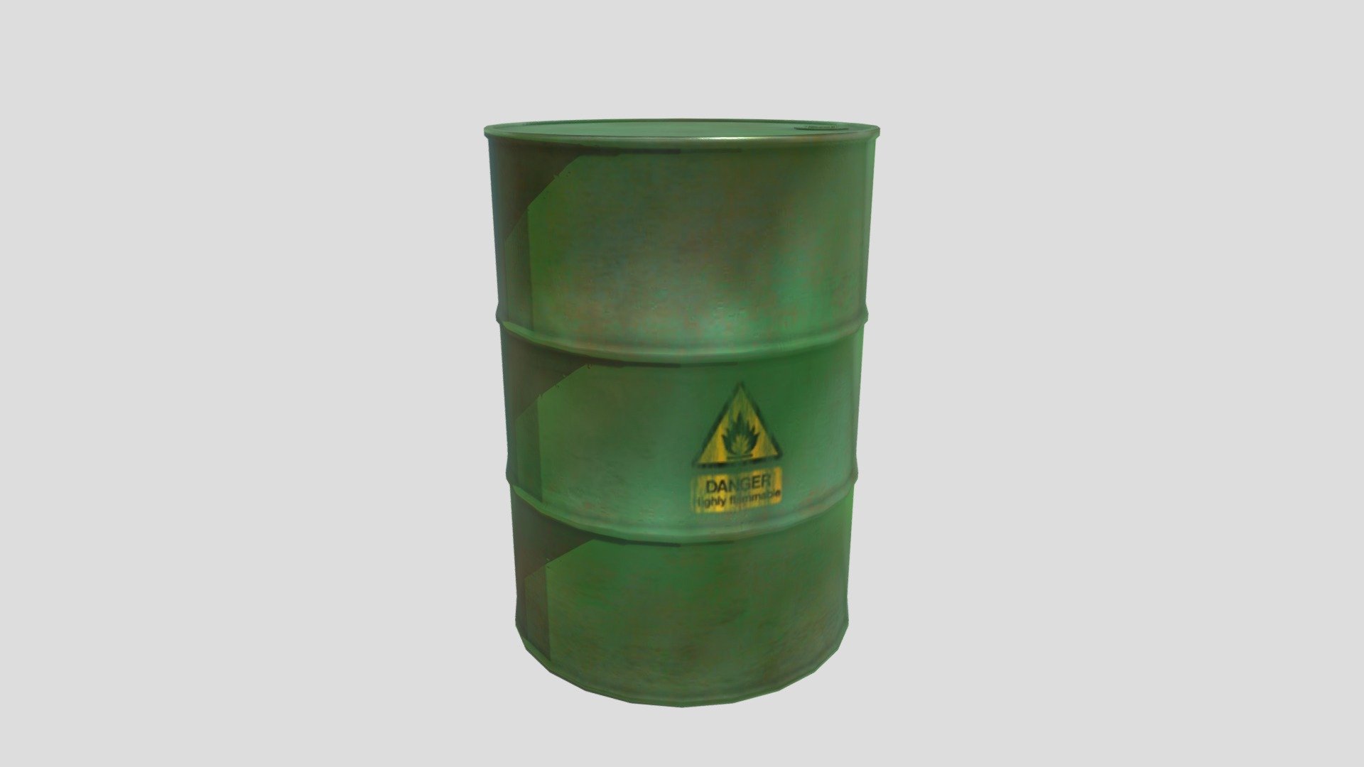 Oil Barrel 3d model