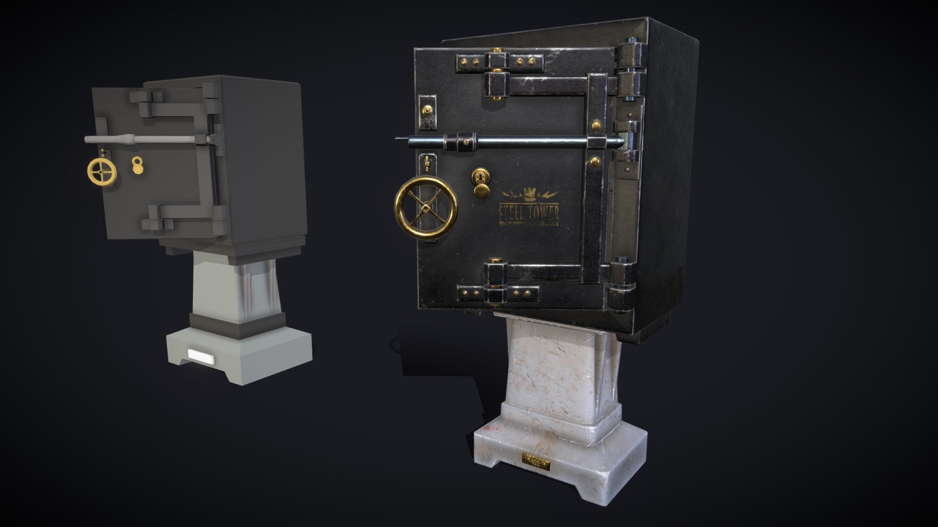 Safe 3d model