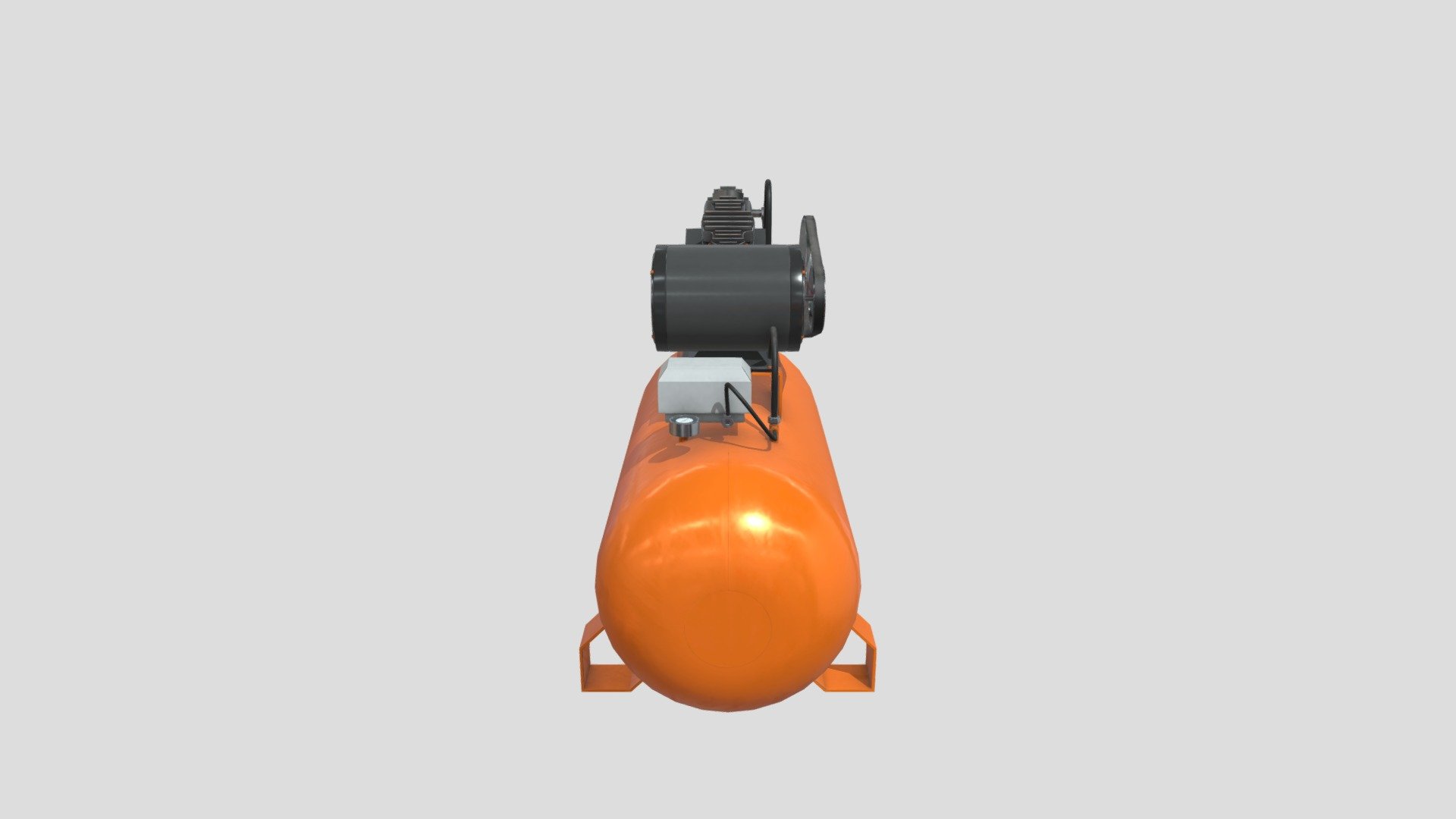 Air compressor 3d model