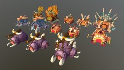 Stylized Tribal Armys