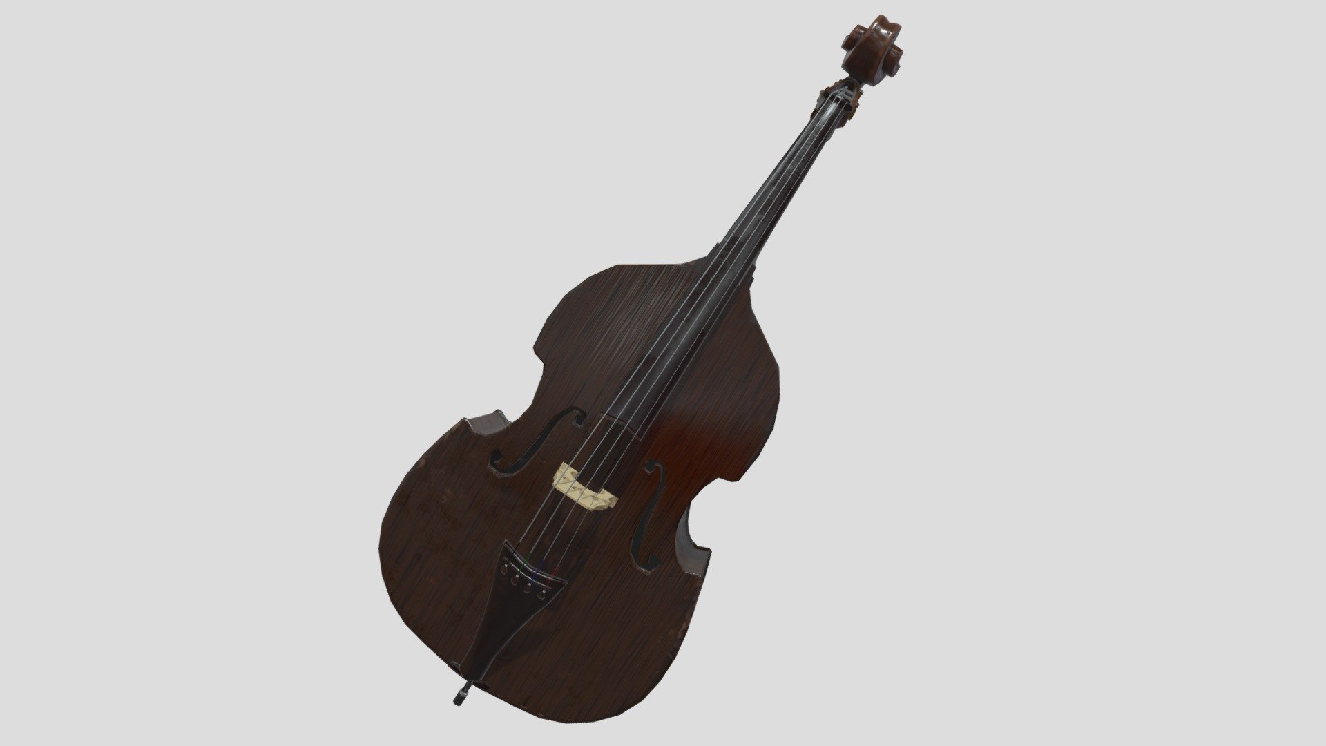 Double Bass 3d model