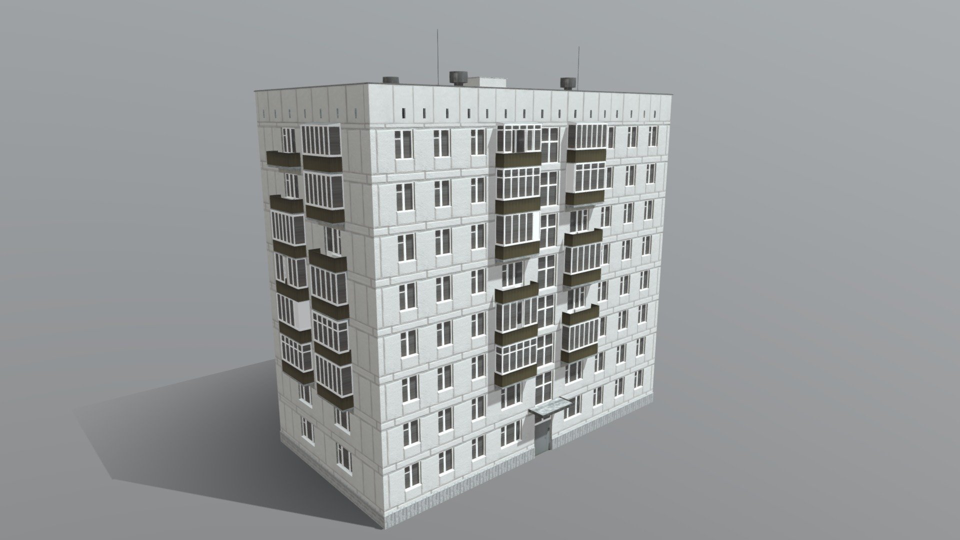 house aparment Russia 3d model