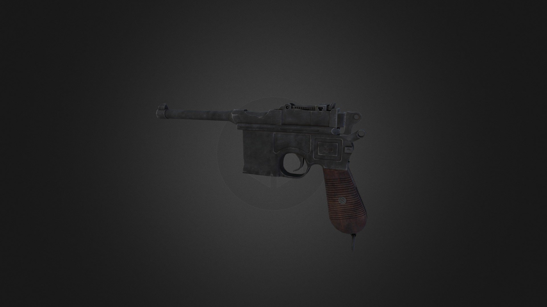 C96 Mauser 3d model