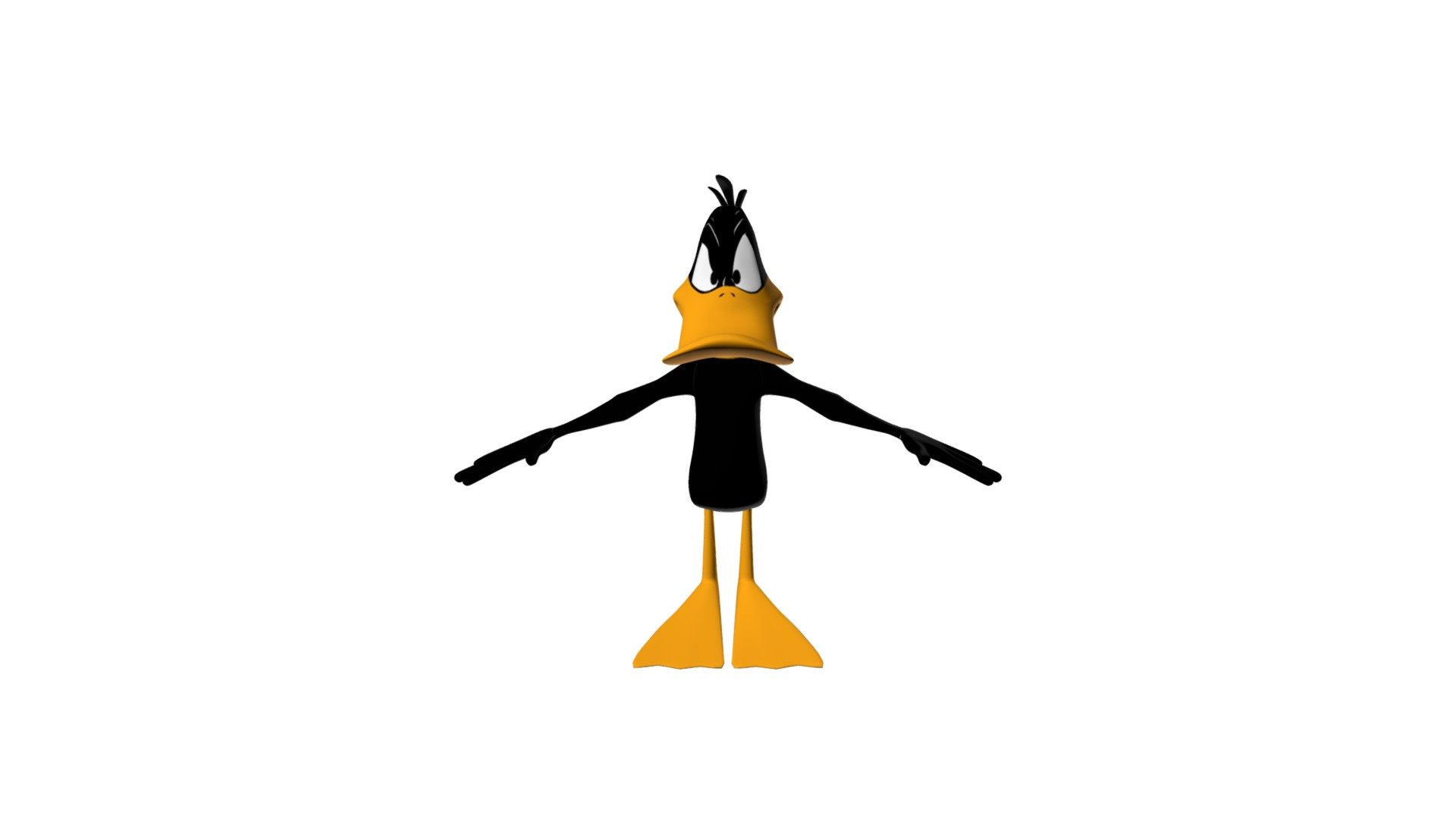 Daffy Duck Model 3d model