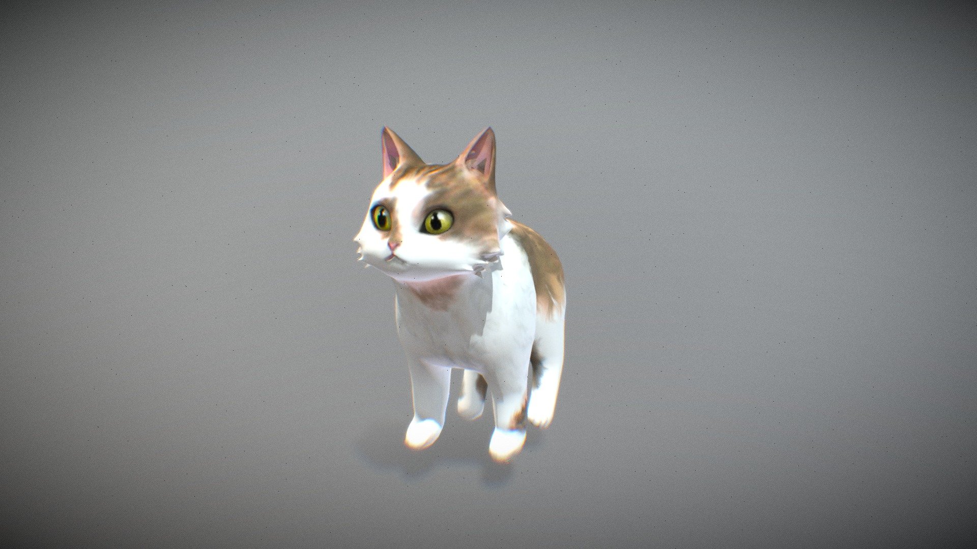 Cat 3d model