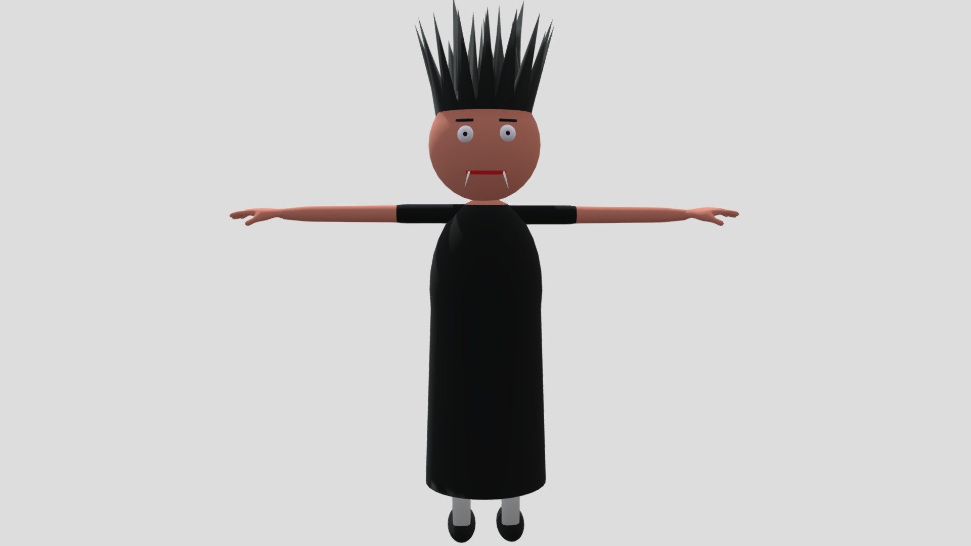 Witch Character Mjo Chudail 3d model