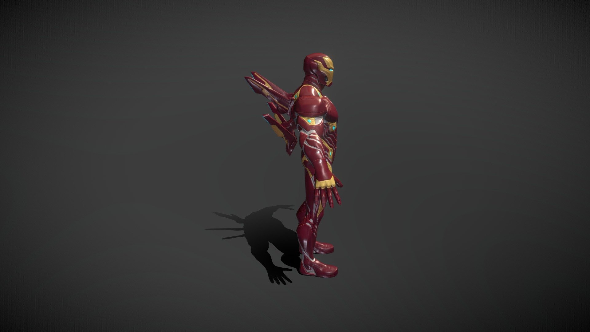 Iron Man Bleeding Edge 3d model