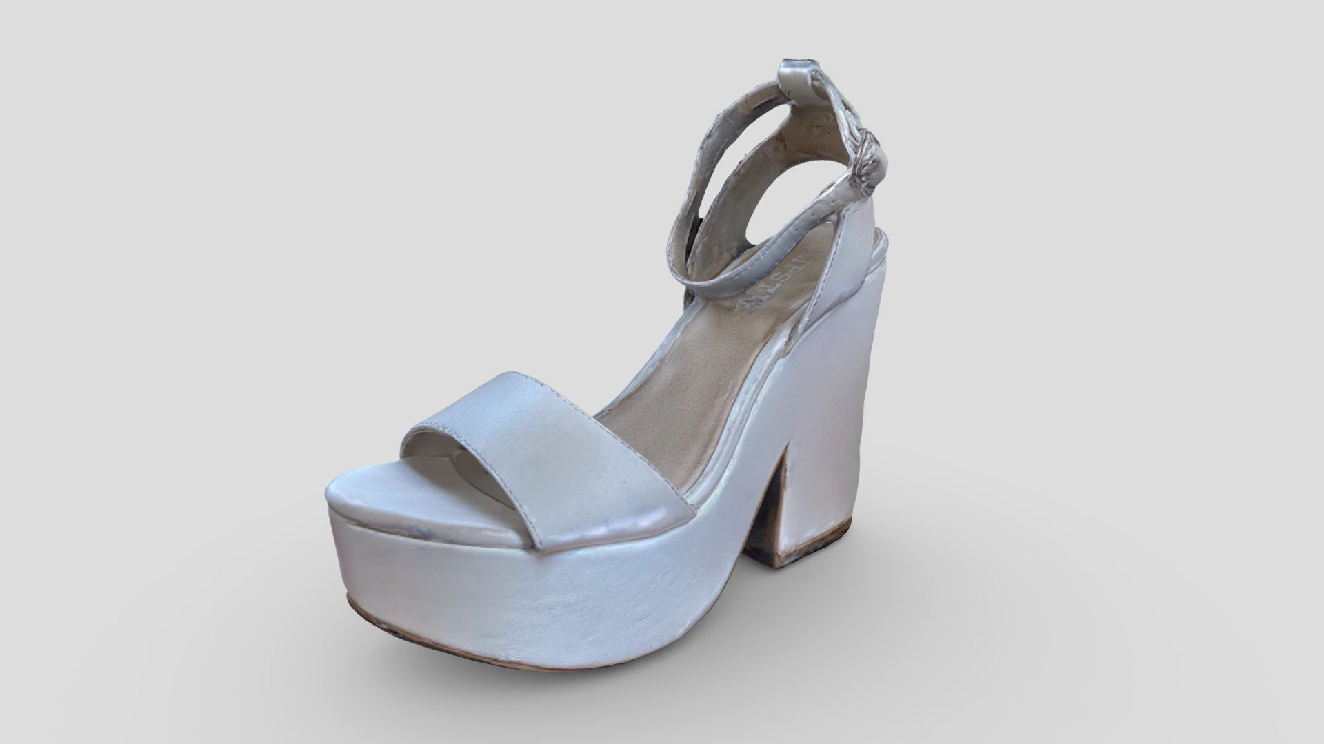 Platform Sandals 3d model