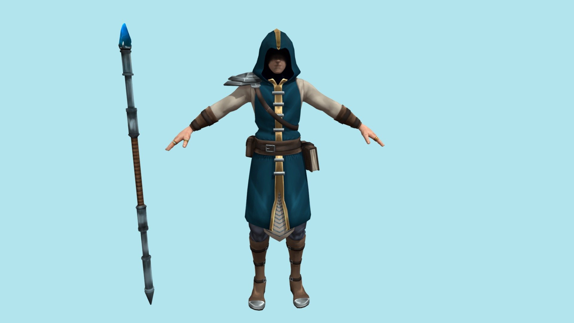 Mage 3d model