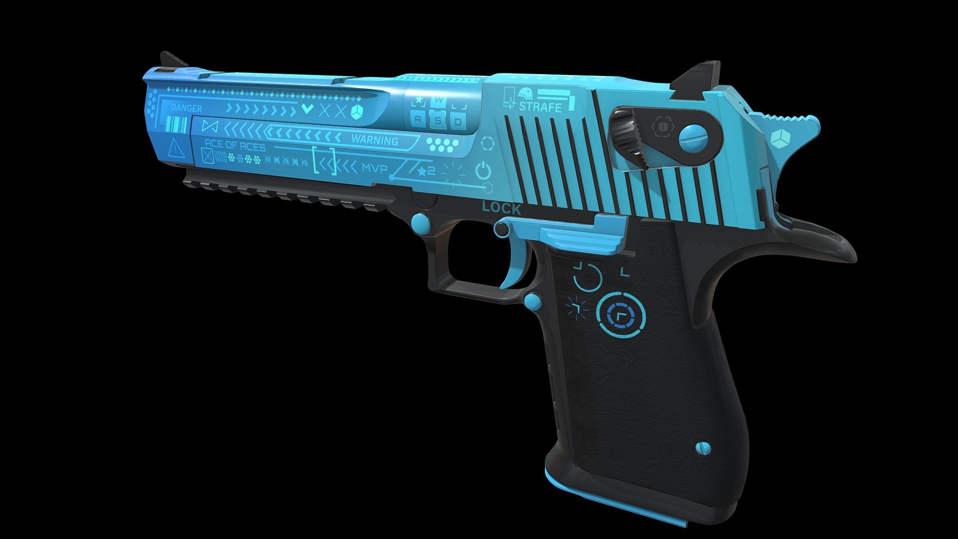 Deagle Ace 3d model