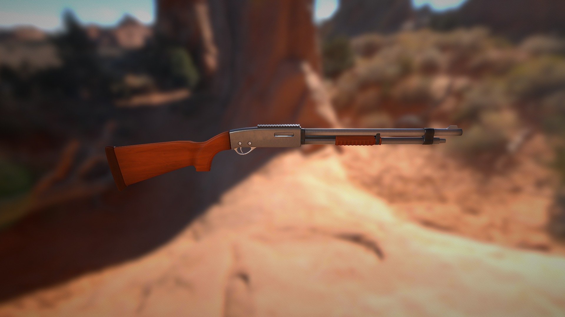 Shotgun 3d model