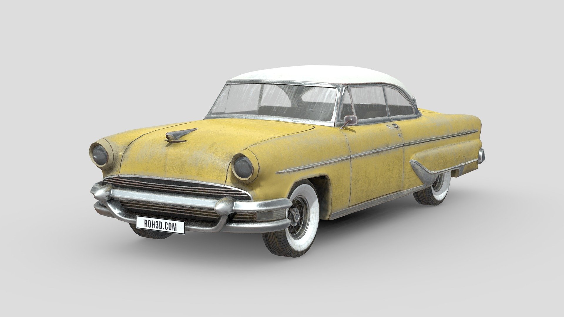 Dirty Car 3d model