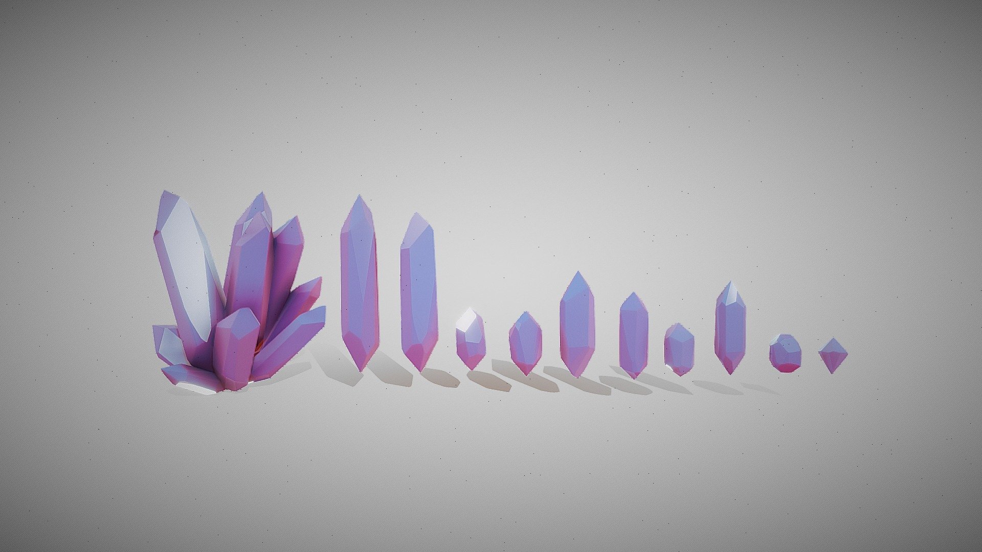 Crystal Pack 3d model