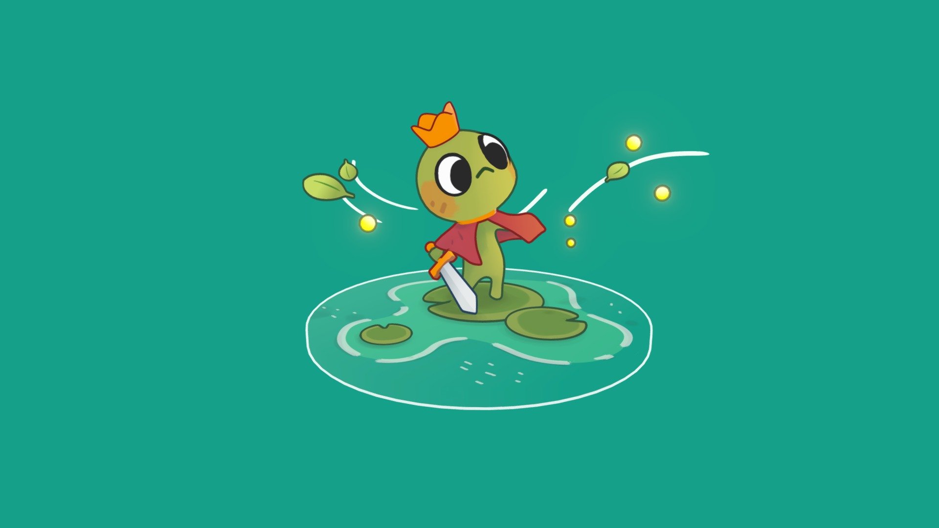 Frog Prince 3d model