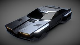 FREE Sci-Fi Vehicle 007