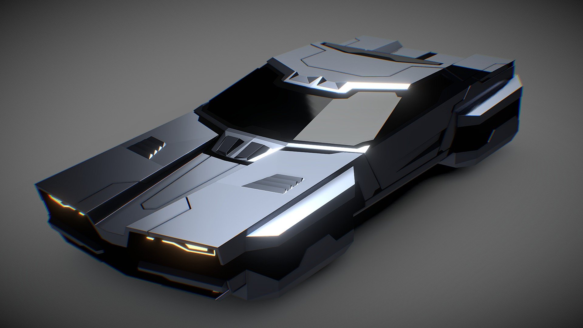 FREE Sci-Fi Vehicle 007 3d model