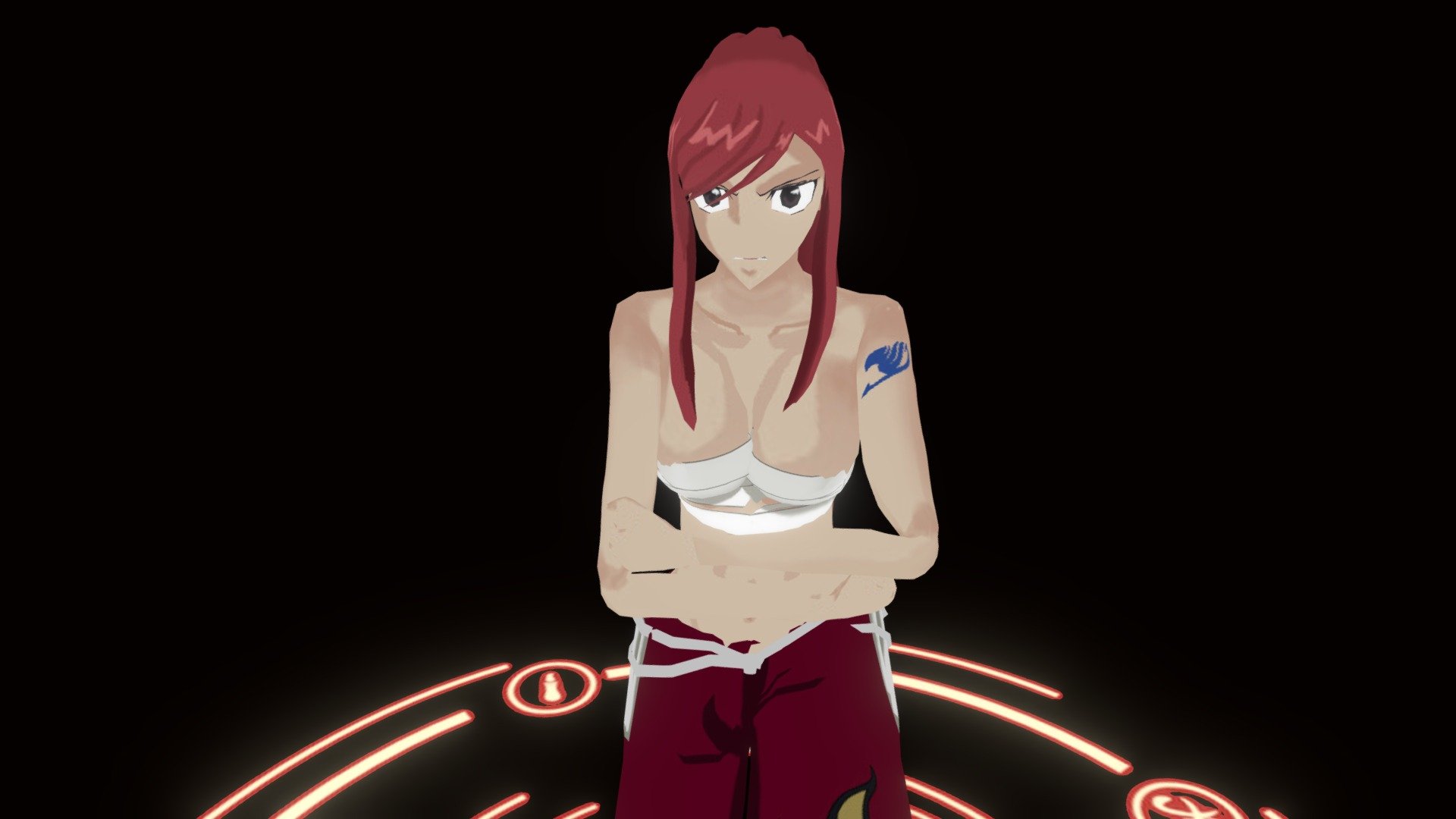 Erza Scarlette 3d model