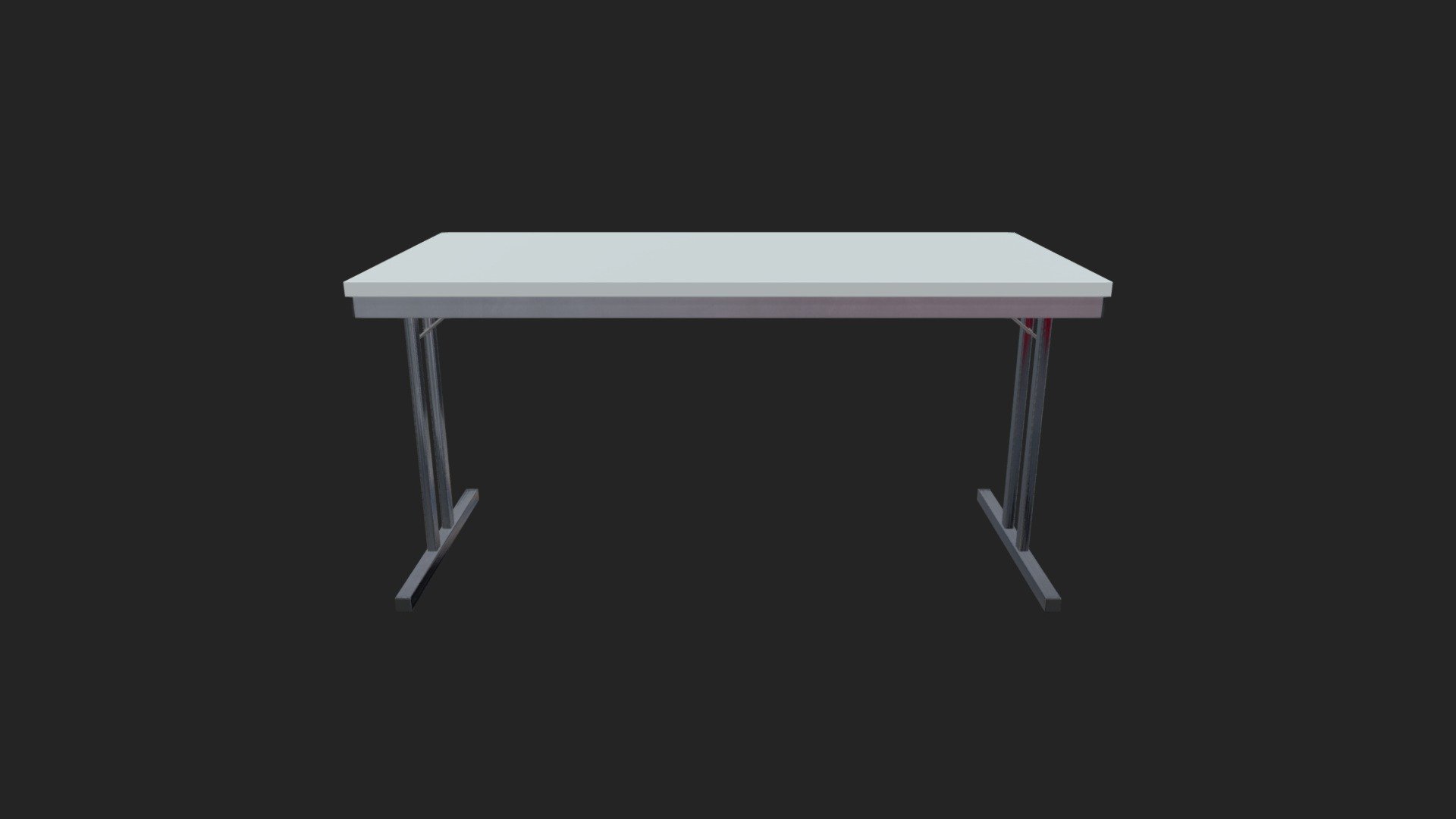 Folding Table for Architecture 3d model