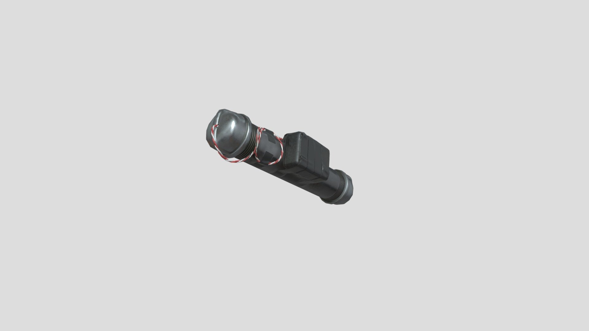 Game Ready Pipe Bomb 3d model