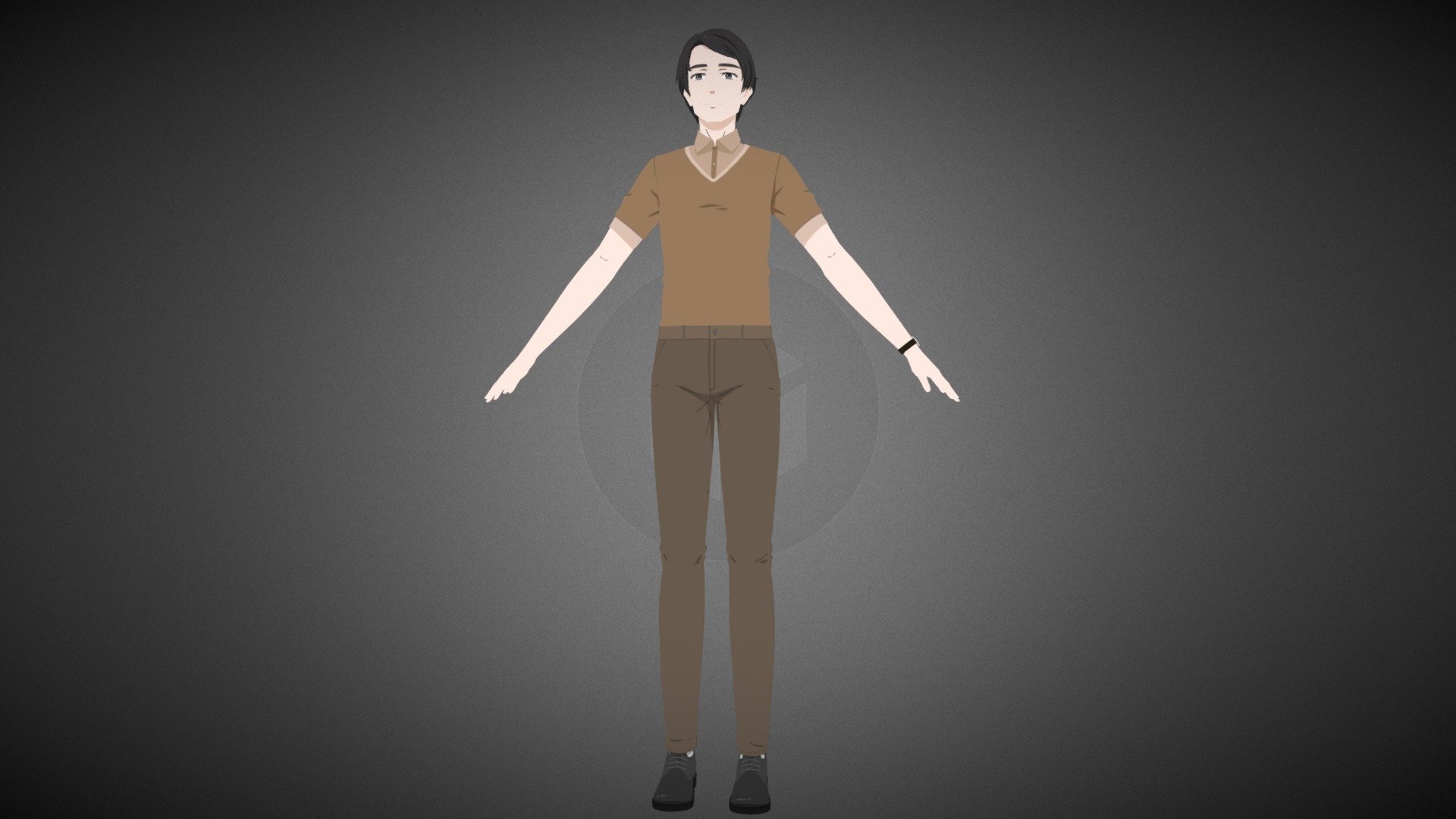 man people 3d model