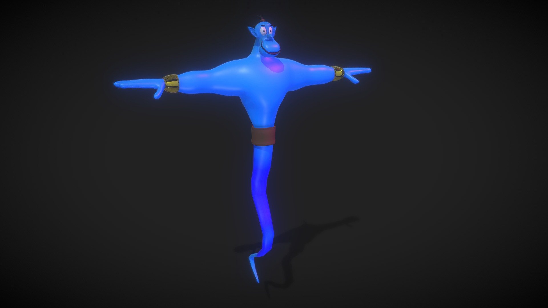 Genie 3d model