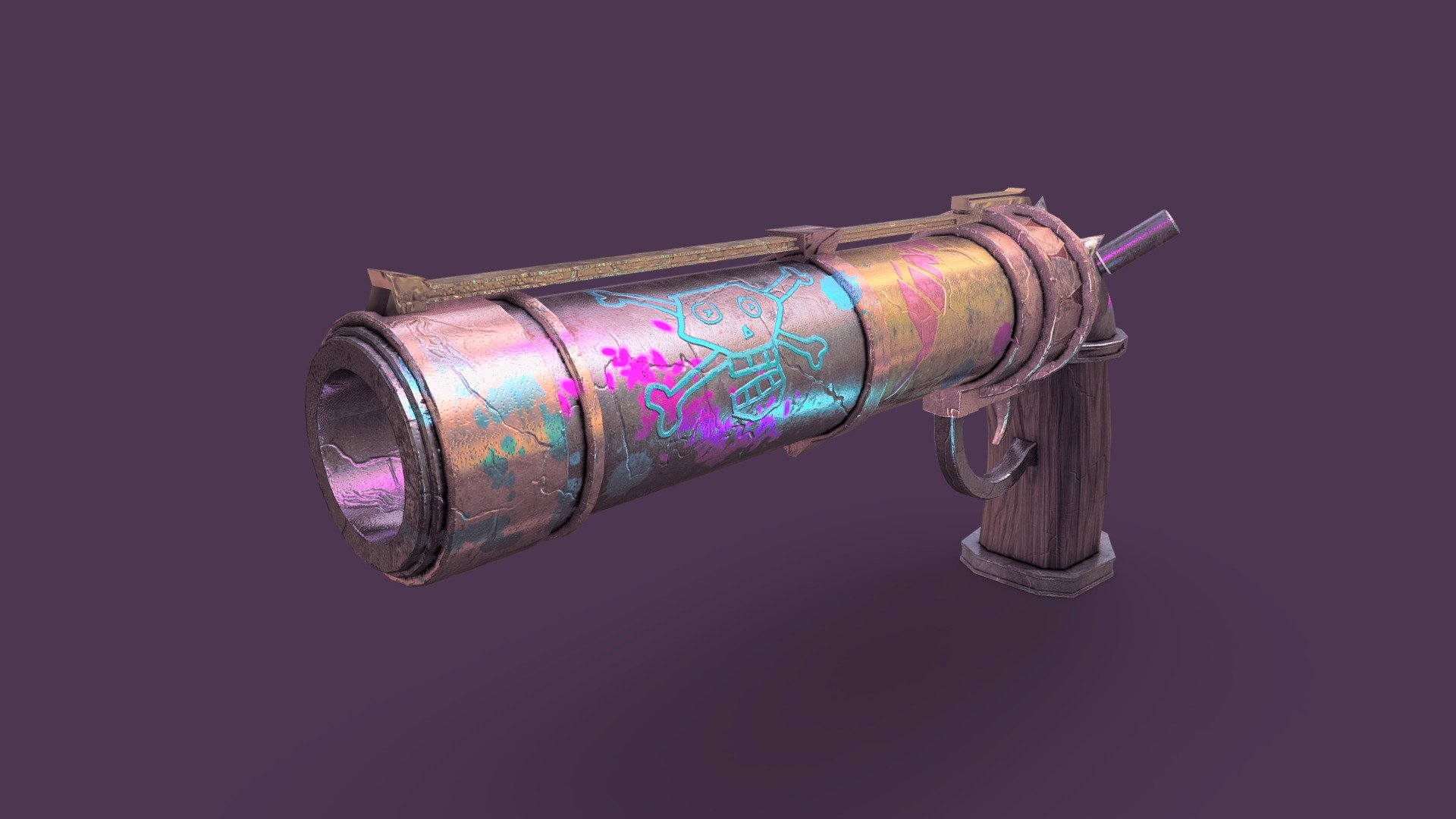 Jinxs pistol 3d model