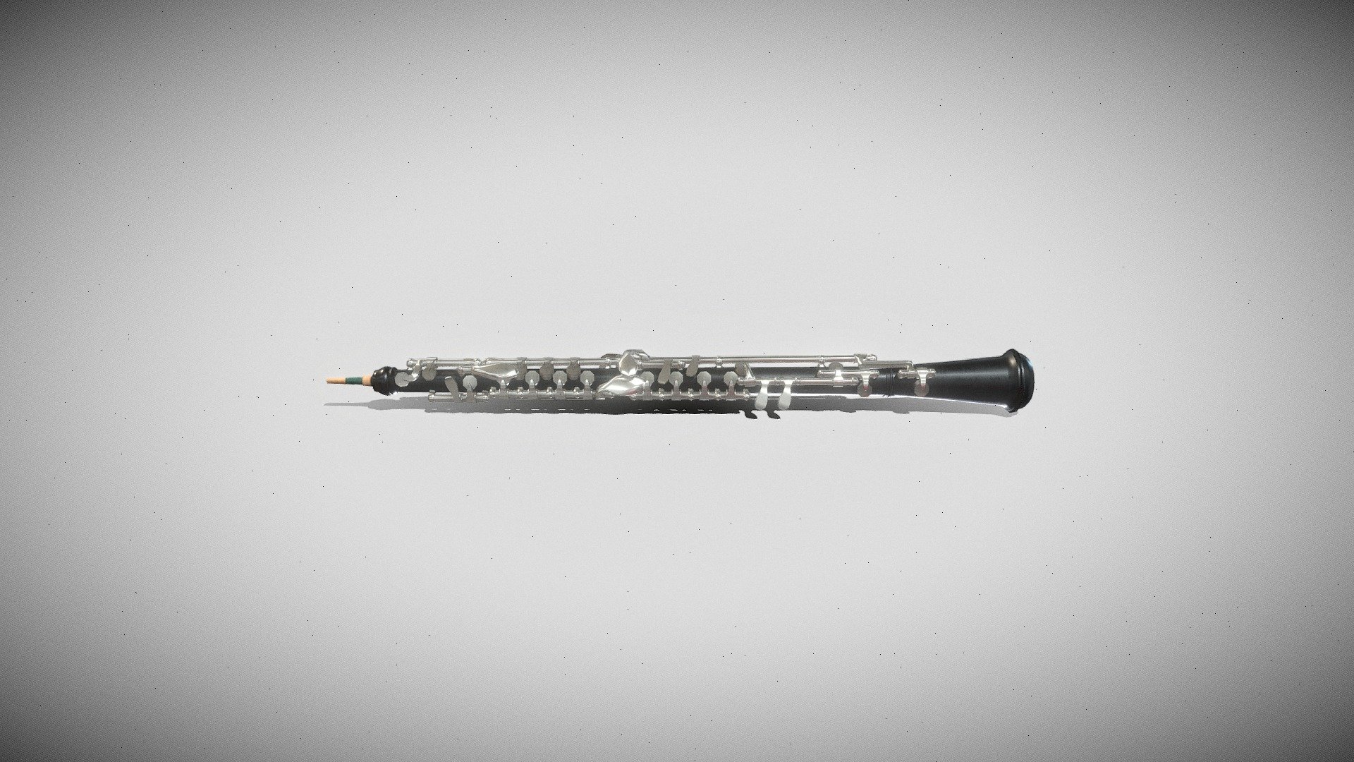 Oboe 3d model