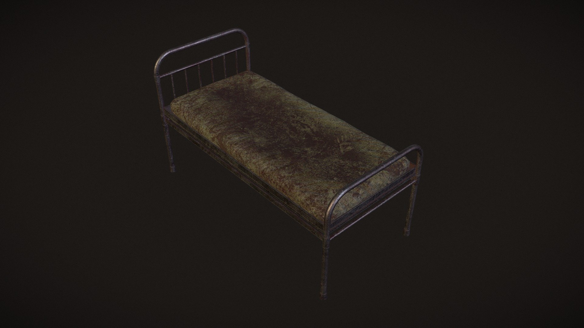 Bed of Torture 3d model