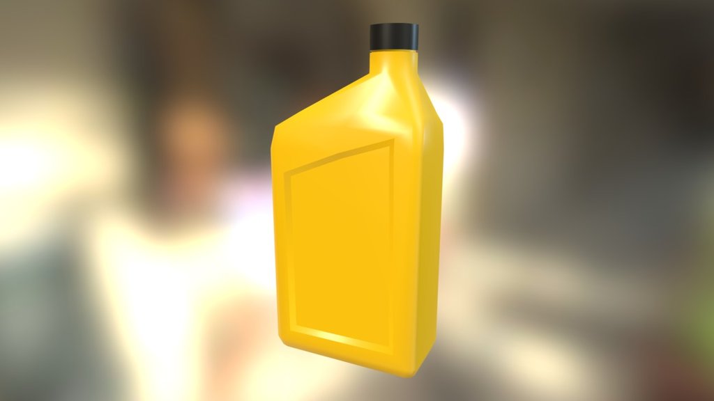 Oil Can 3d model