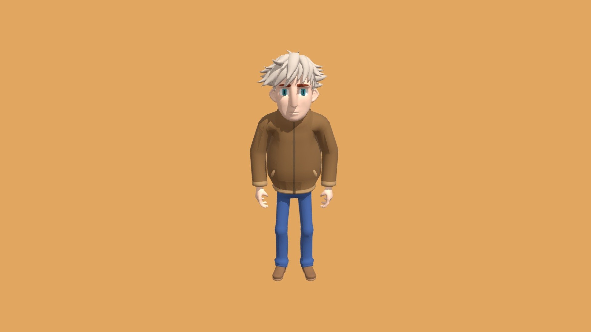 3D Character ADV for Unity 3d model