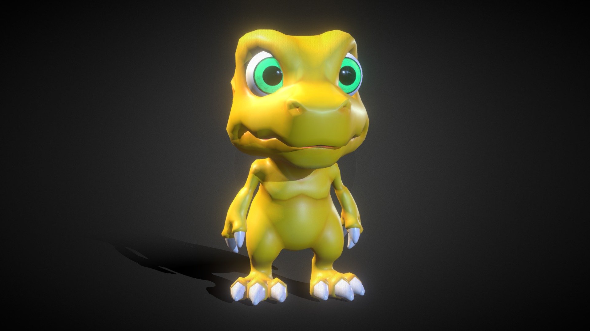 Agumon 3d model