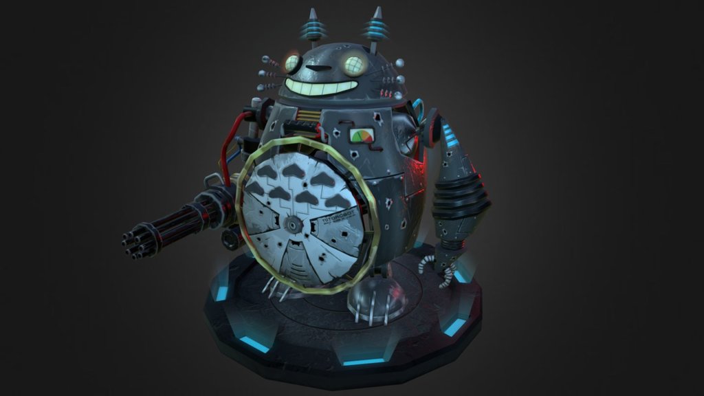 Totorobot 3d model