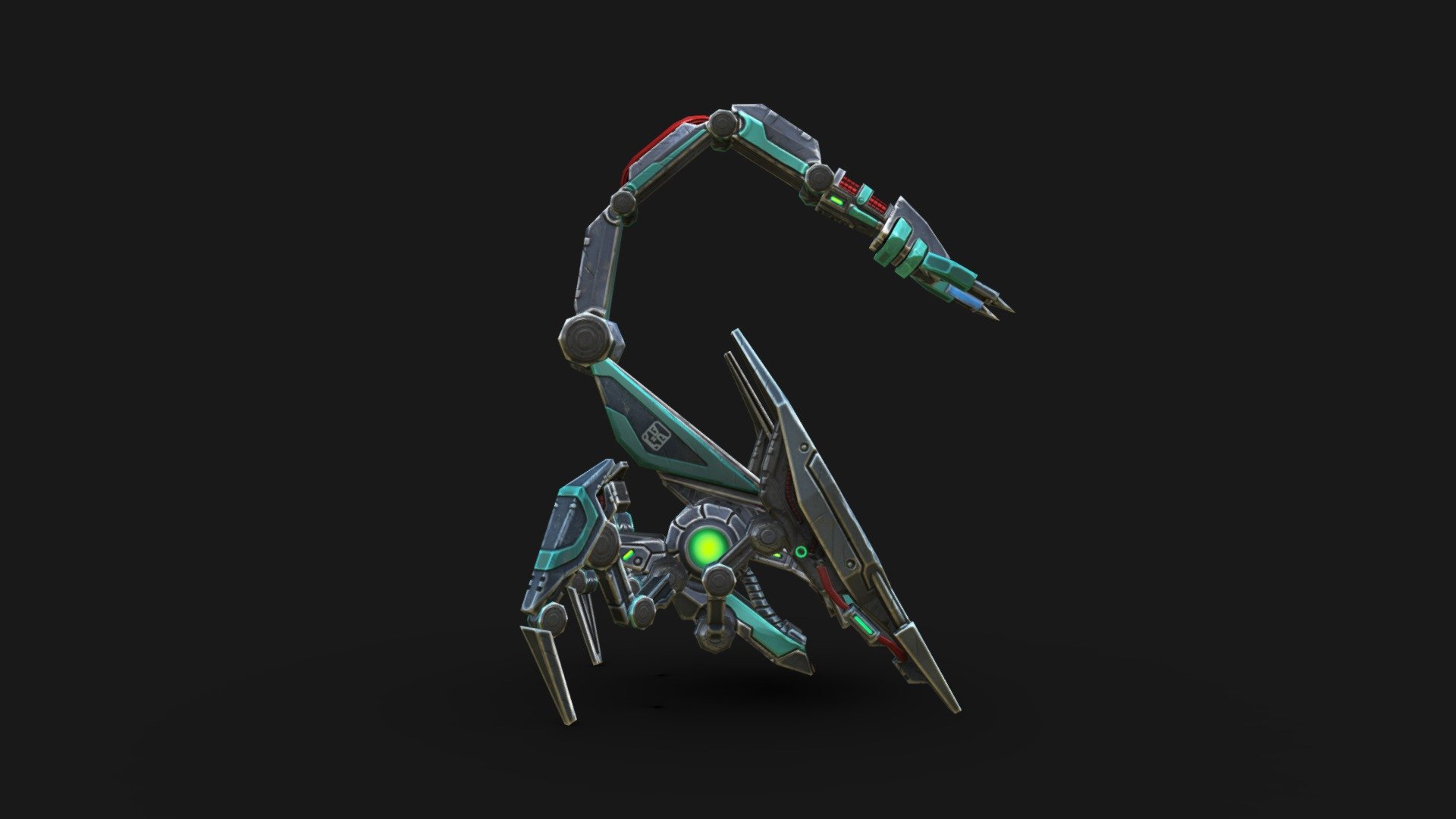 Skynet_Melee_03 3d model